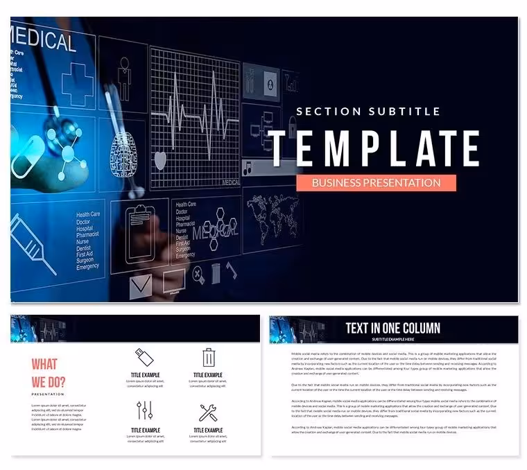 Medical Information PowerPoint Template: Presentation