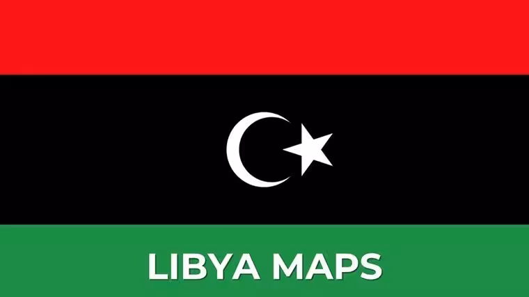 Editable Libya Maps Keynote Template: Visualize North African Insights