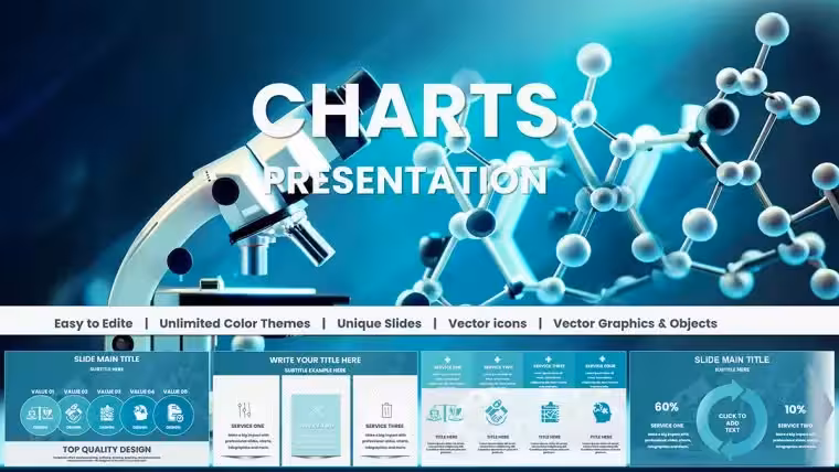 Chemical Charts Keynote Template for Science Presentations