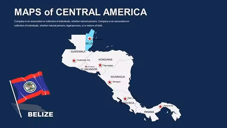 Central America Editable PowerPoint maps - Slide13
