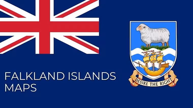 Falkland Islands Maps Keynote Template: Islands of Innovation