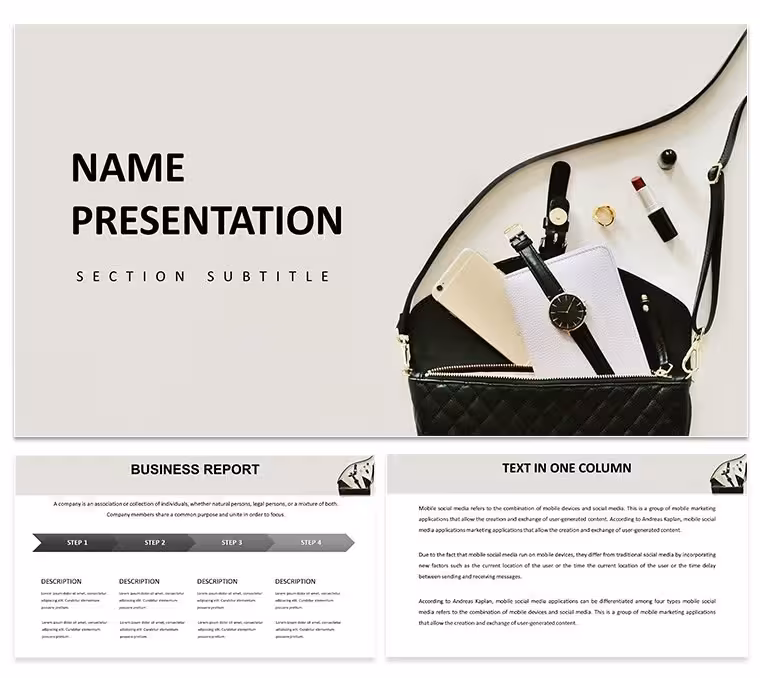 Fashion Keynote Presentation Template