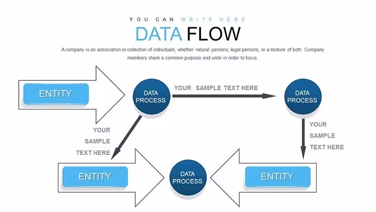 Create Impressive Presentations with Our Data Flow Keynote Templates