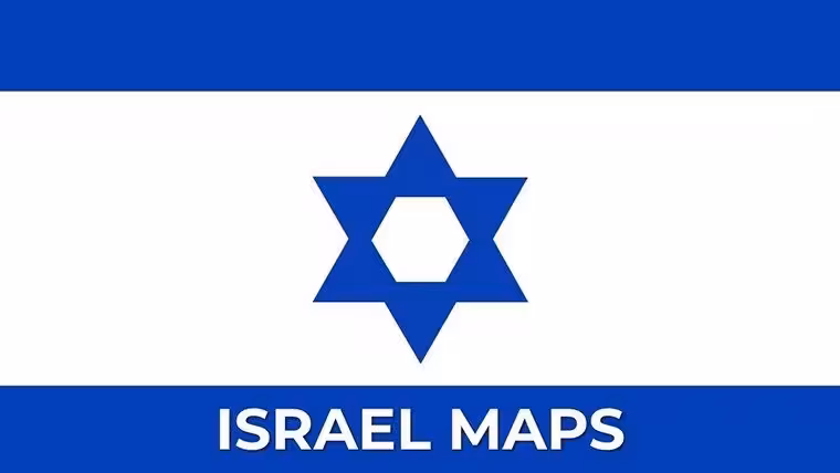 Israel PowerPoint Maps: Download PPT