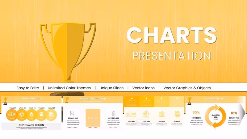 Winner Victory Cup: Keynote Charts for Motivational Mastery