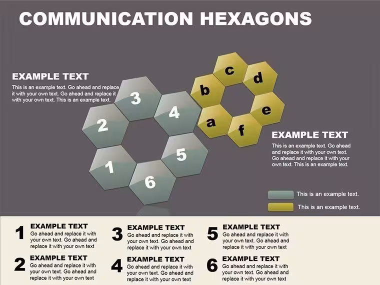 Hexagon PowerPoint Diagrams - Editable PPTX | ImagineLayout