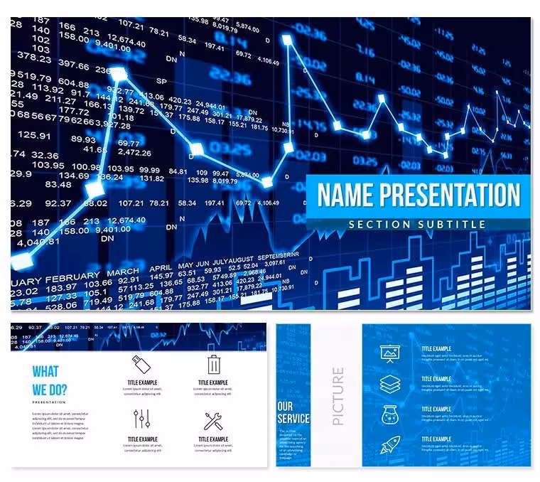 Analysis Stock Market Schedule PowerPoint template
