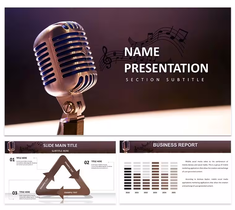 Recorder Voice Keynote Diagrams - Editable KEY | ImagineLayout