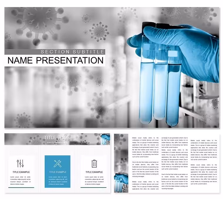 Laboratory Tests PowerPoint Template: Precision in Every Slide