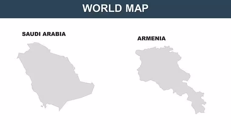 World : Brazil Countries PowerPoint maps