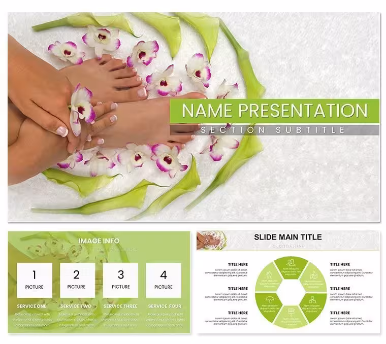 Sole Soothe Foot Treatment Keynote Template