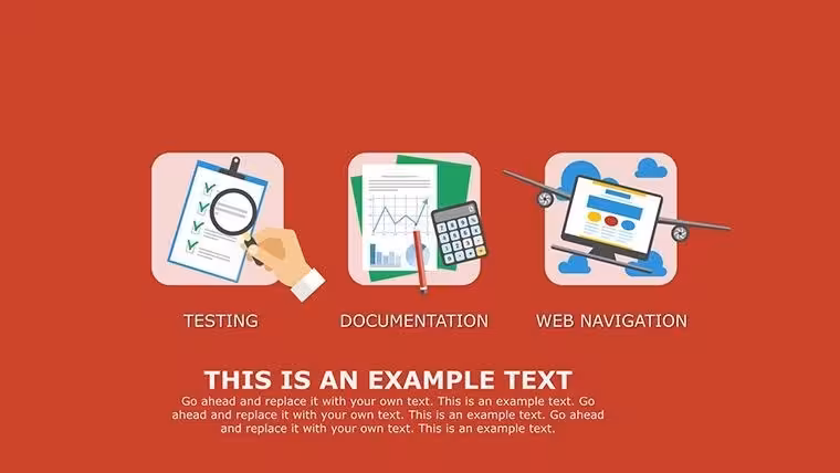 Testing Web Keynote Diagrams Template | Download Presentation
