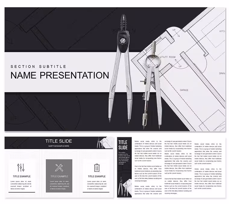Architectural Thesis PowerPoint Template