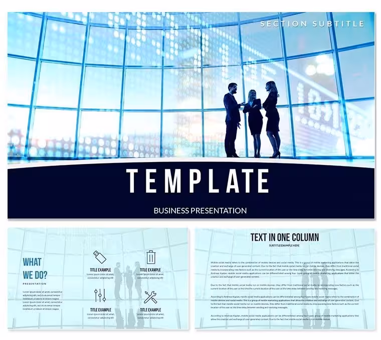 Manual for Managers PowerPoint templates