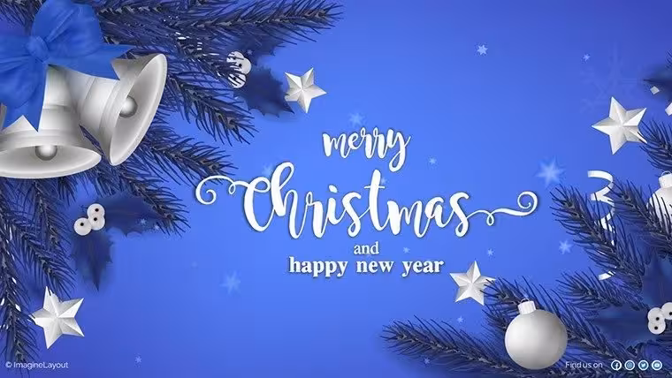 Merry Christmas PowerPoint Charts for Presentation