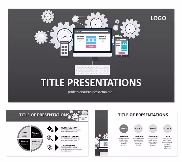 Engineering and Technology PowerPoint template
