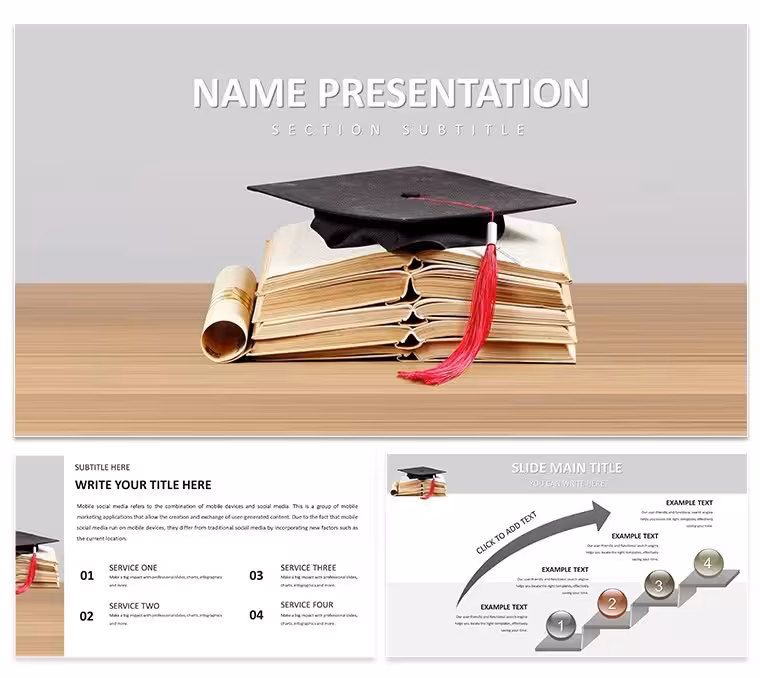 Academic Achievement Keynote Template: Celebrate Milestones with Impactful Slides