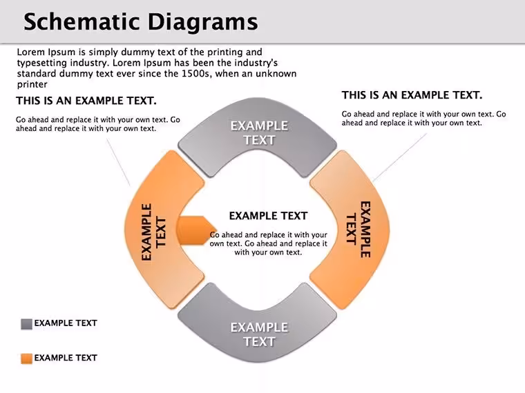 Schematic Keynote Diagrams Template