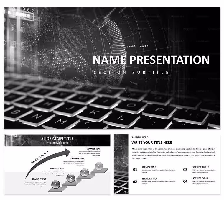 Technology Innovation Keynote Template for Presentation