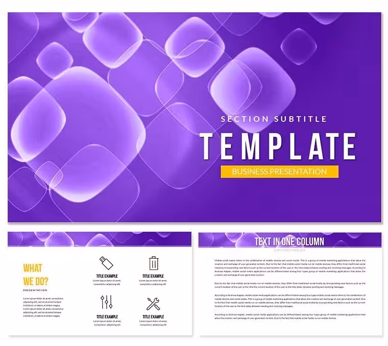 Expressionism - Abstract PowerPoint templates Presentation