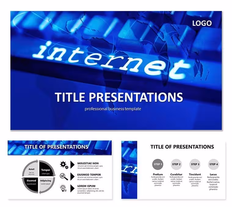 Computing and Internet Technology PowerPoint Template
