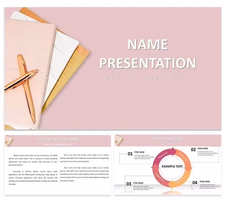 Elegant Corporate Keynote Template