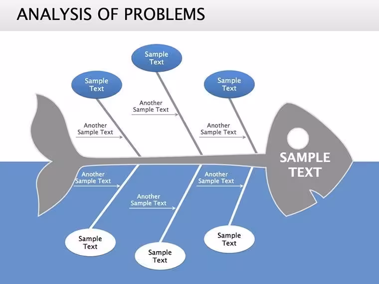 Fishbone: Analysis of Problems Keynote diagrams