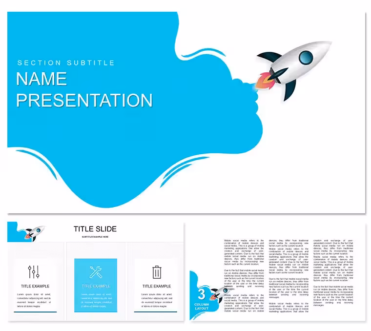 Startup Business Ideas PowerPoint template