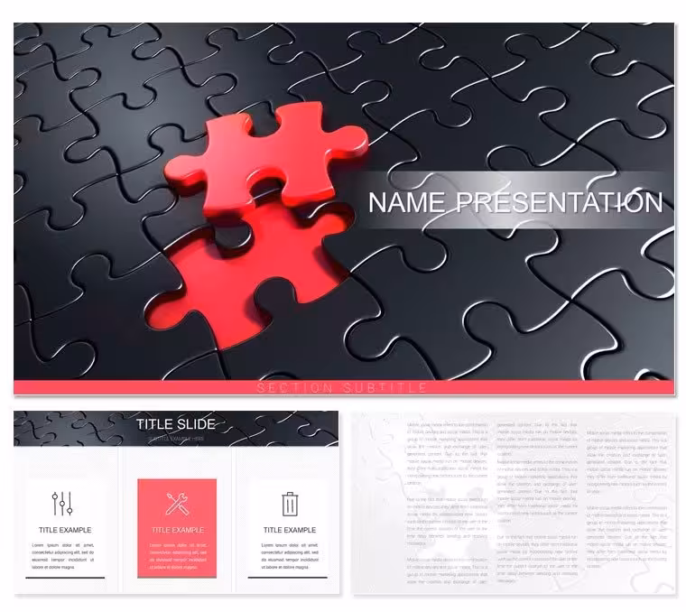 Invent & Implement Ideas PowerPoint Template