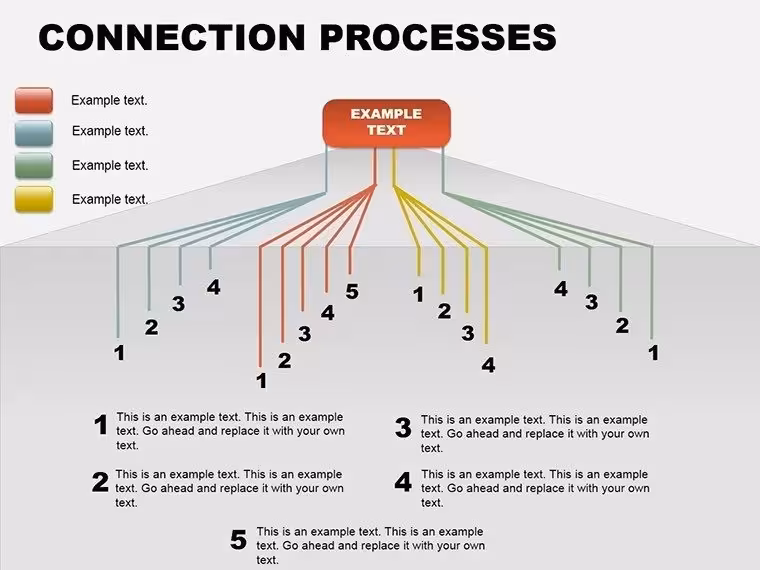 Connection Processes PowerPoint Diagrams