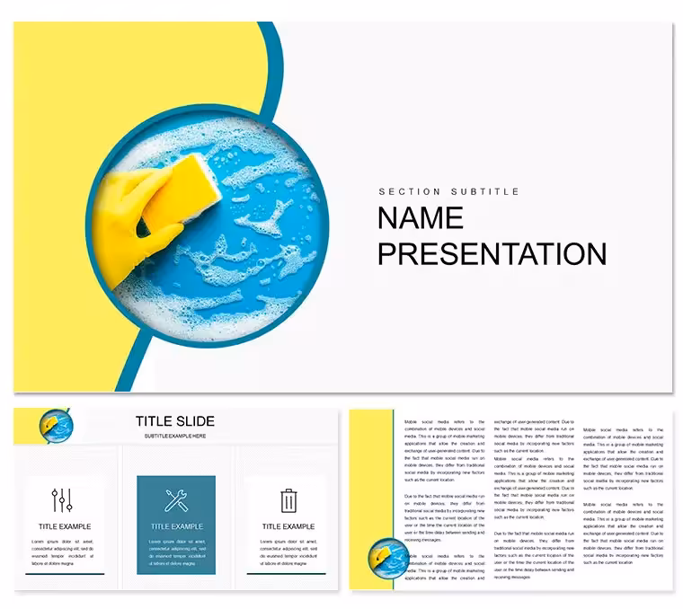 Cleaning Services PowerPoint Template