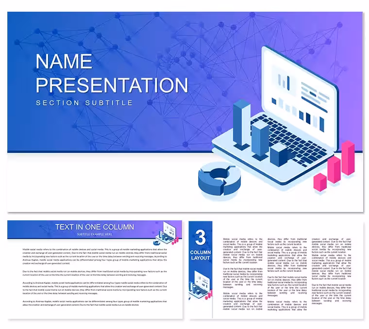 Performance Indicators PowerPoint Template: Visualize Your Progress and Success