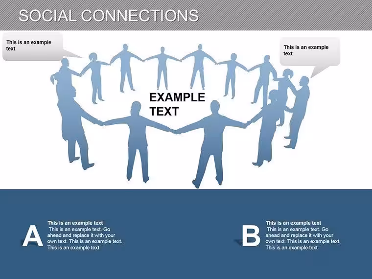 Social Network PowerPoint Diagrams: Connect Ideas Visually