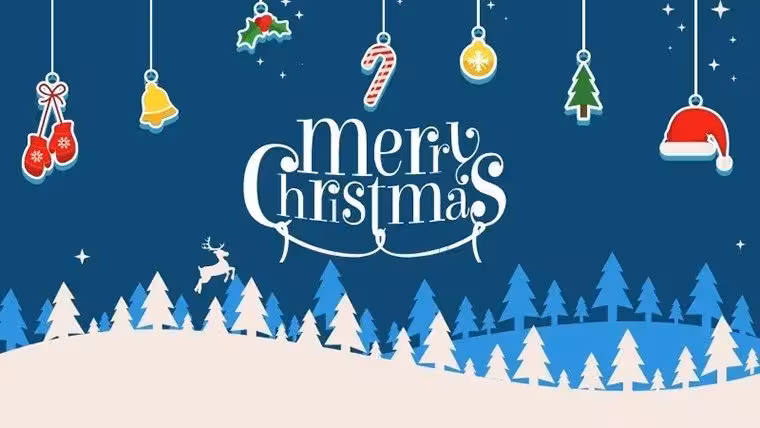 Christmas Badges Shapes for Festive Decks