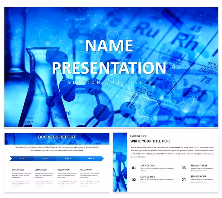 Scientific Breakthroughs Keynote Template: Free