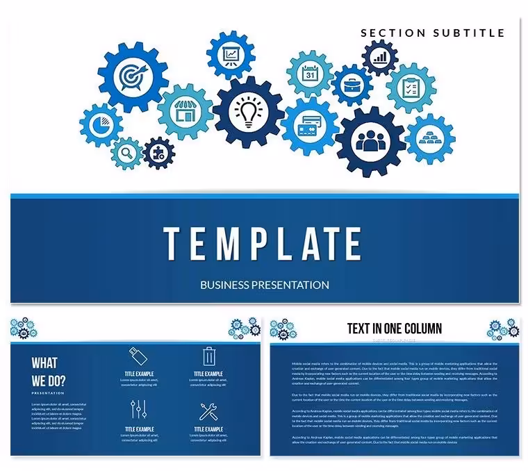 Marketing Processes PowerPoint templates