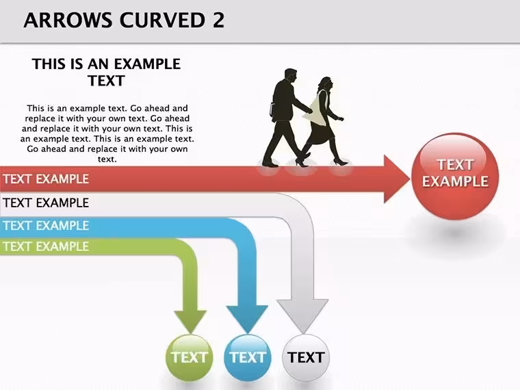 Direction Arrows Keynote Diagrams - Fully Editable | ImagineLayout