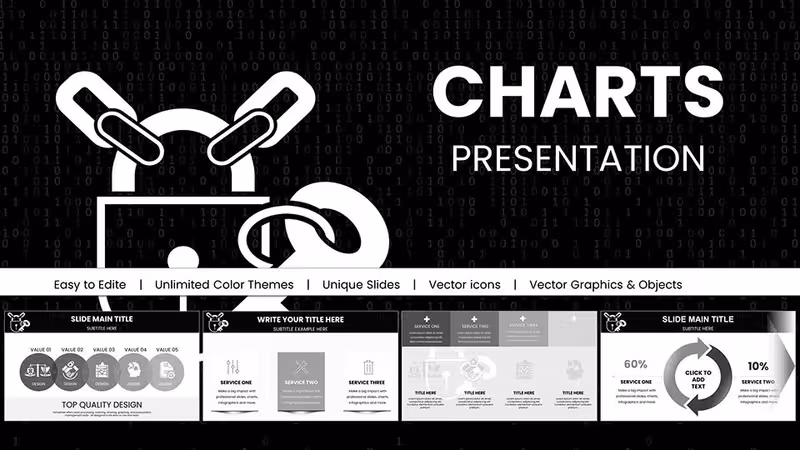 Cybersecurity PowerPoint Charts Template - 57 Editable Slides for IT Experts