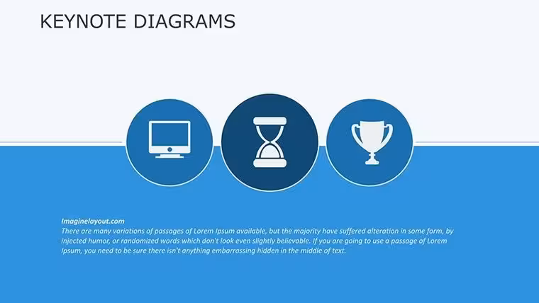 Business Corporation Keynote Diagrams Template