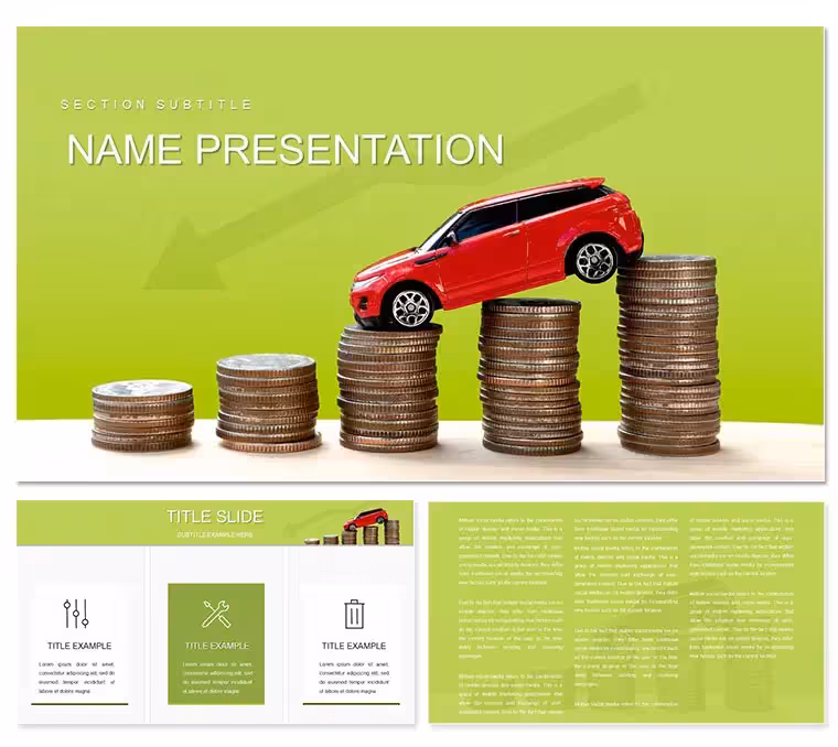 Affordable Car Sales PowerPoint Template