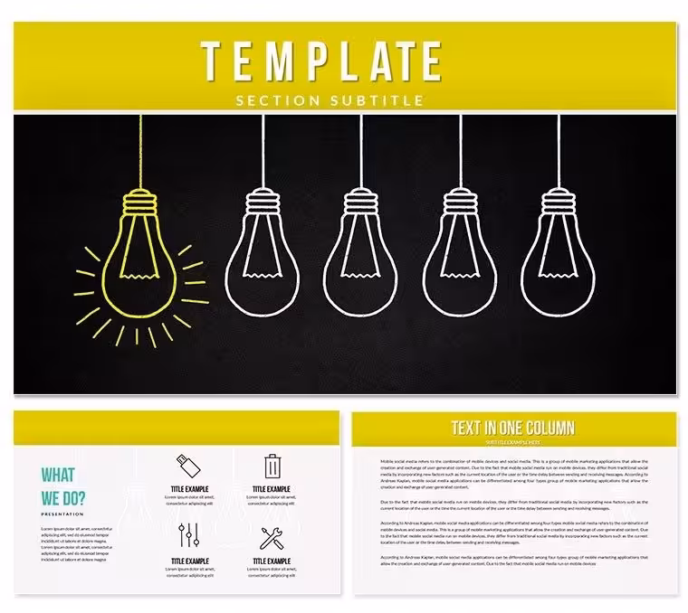 Main Idea PowerPoint Templates Presentation