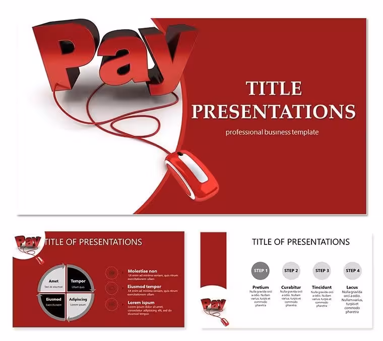 Online Pay PowerPoint templates