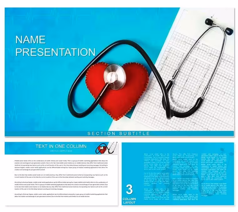 About Medicine PowerPoint template