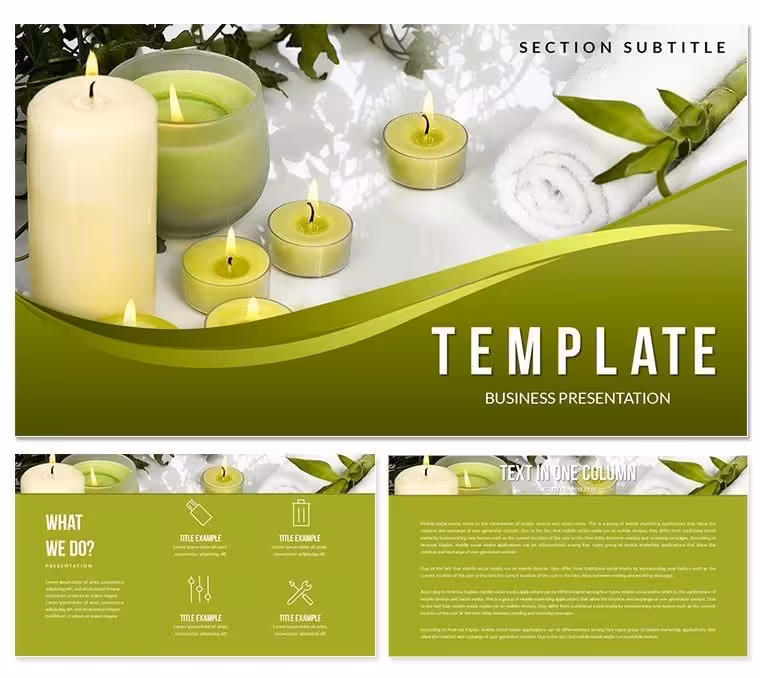 Spa Salon PowerPoint templates