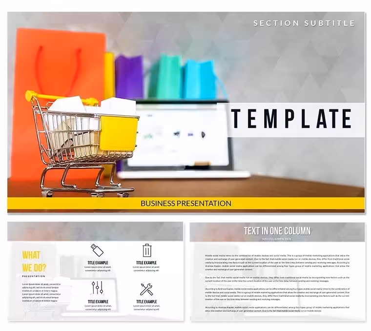 Online Store PowerPoint templates