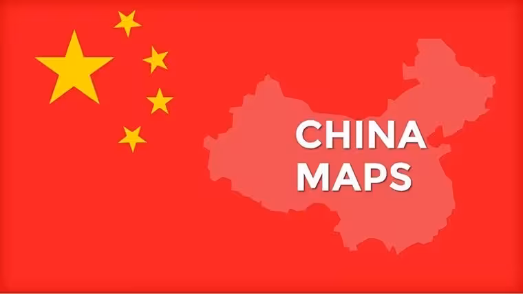 China Maps Keynote Template: Weave Epic Narratives Across the Dragon's Backbone
