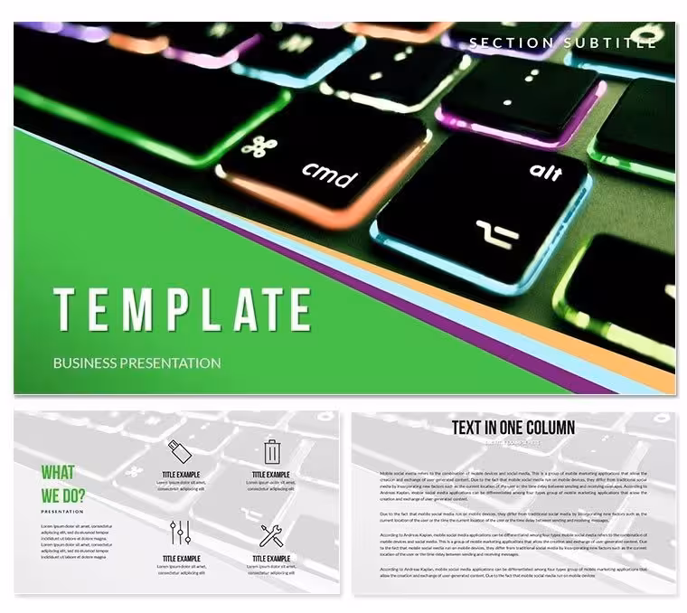 Computer Education PowerPoint templates