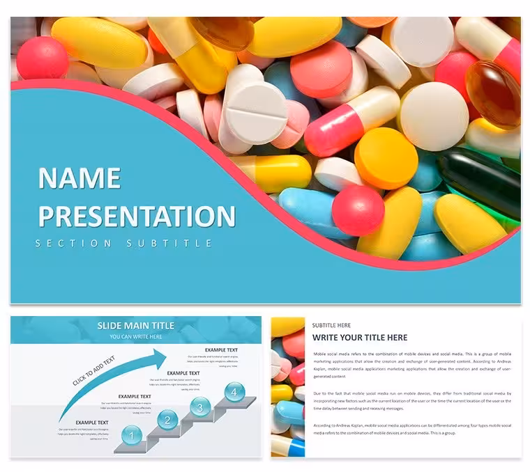 Pharmaceutical Industry PowerPoint Template: Precision in Every Slide