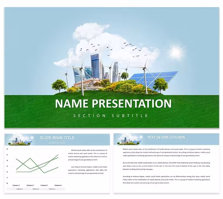 Renewable Resources Keynote Template: Empower Your Green Vision