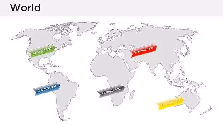 World PowerPoint Maps - Slide1
